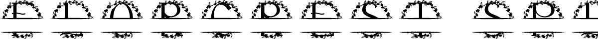 Florcrest Split Monogram