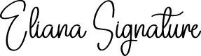 Eliana Signature