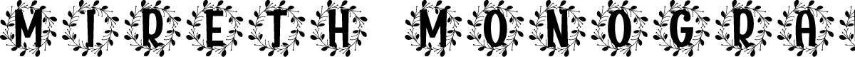 Mireth Monogram