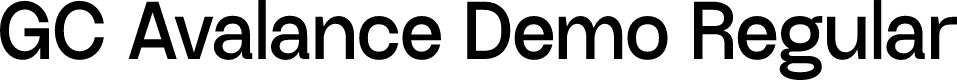 GC Avalance Demo Regular