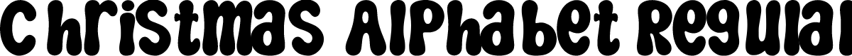 Christmas Alphabet Regular