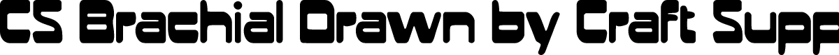 CSBrachialDrawn-Regular Demo