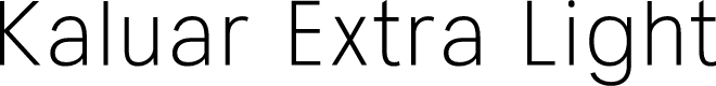 Kaluar Demo Extra Light