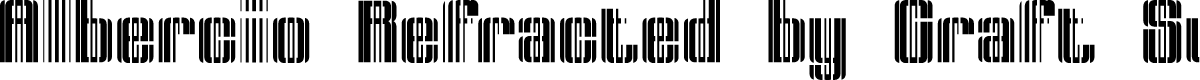 Albercio Refracted Regular Demo