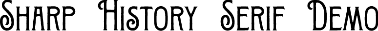 Sharp History Serif Demo