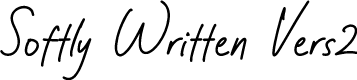 Softly Written Vers2 Demo
