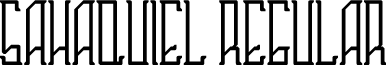 Sahaquiel Regular