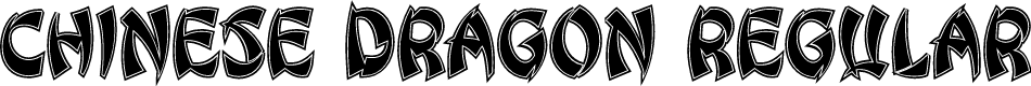 Chinese Dragon Regular