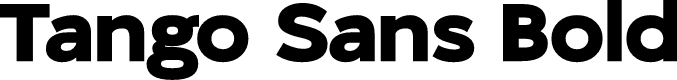 Tango Sans Bold