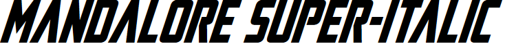 Mandalore Super-Italic
