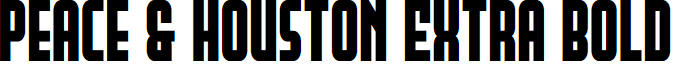 Peace & Houston Extra Bold