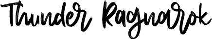 Thunder Ragnarok - Personal Use