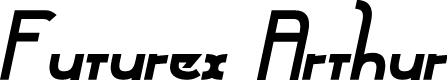 Futurex Arthur Bold Italic