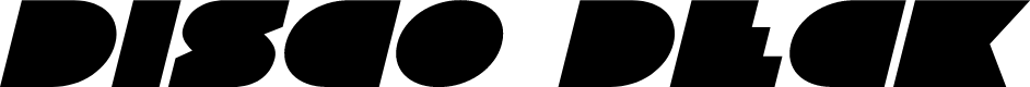 Disco Deck Expanded Italic
