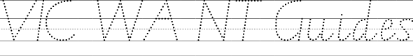 VIC WA NT Handwriting Guide