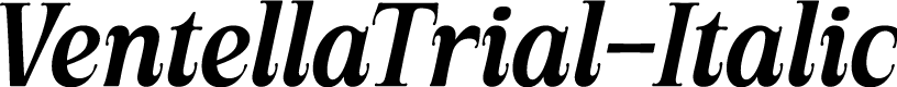 VentellaTrial-Italic