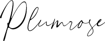 PlumroseSignature-Regular