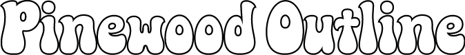 Pinewood Outline PERSONAL USE Italic