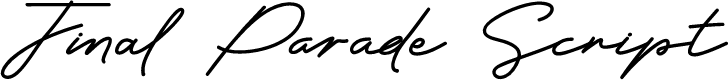 Final Parade Script