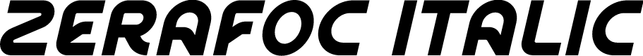 Zerafoc Italic