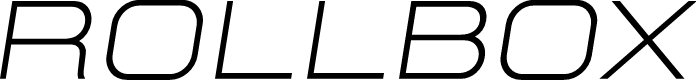 Rollbox Extra Light Italic
