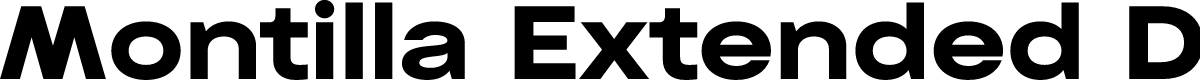 Montilla Ex ExtraBold DEMO