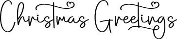 Christmas Greetings