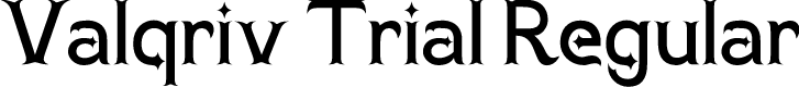 Valqriv Trial Regular