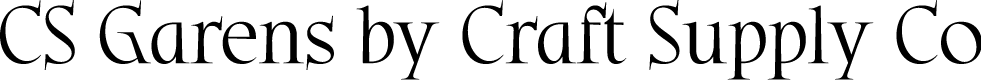 CS Garens Regular Demo