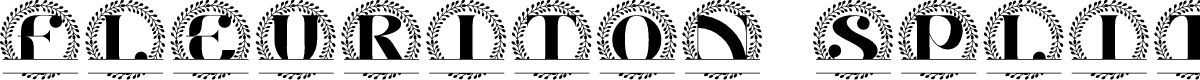 Fleuriton Split Monogram
