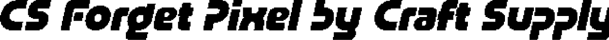 CS Forget Pixel Regular Demo