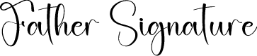 Father Signature