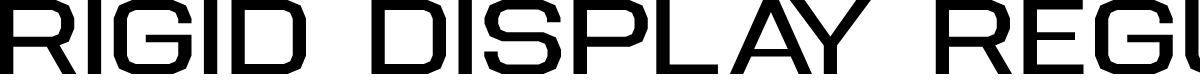 Rigid Display Regular