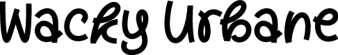Wacky Urbane