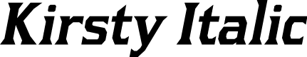 Kirsty Italic