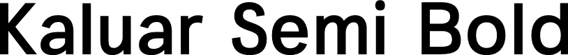 Kaluar Demo Semi Bold