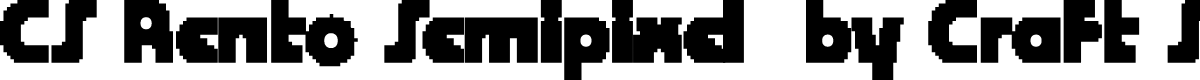 CS Rento Semipixel Regular Demo