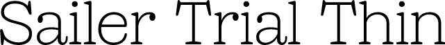 Sailer Trial Thin
