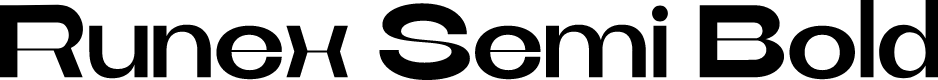 Runex Semi Bold