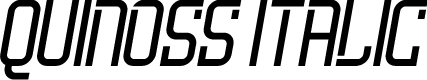 Quinoss Italic