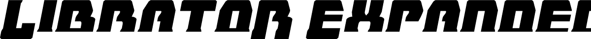 Librator Expanded Italic