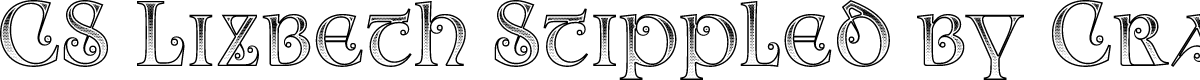 CS Lizbeth Stippled Regular Demo