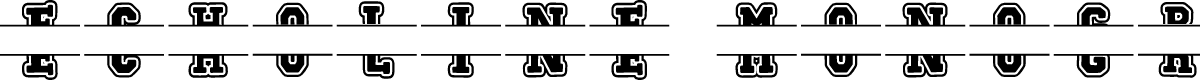 Echoline Monogram