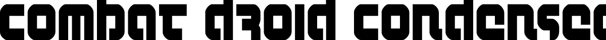 Combat Droid Condensed