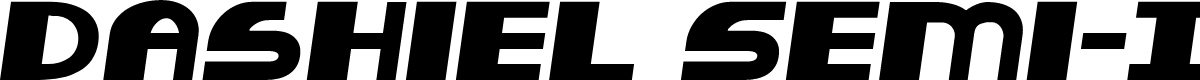 Dashiel Semi-Italic