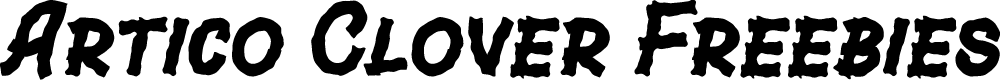 Artico Clover Freebies