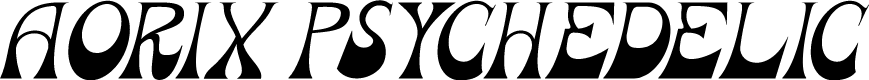 Aorix Psychedelic - Demo Version Italic