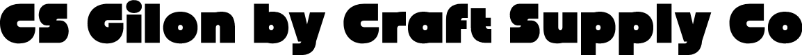 CS Gilon Regular Demo