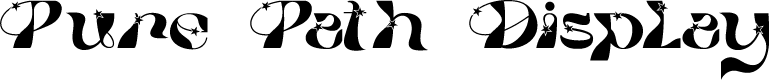 Pure Path Display