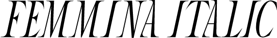 FEMMINA ITALIC